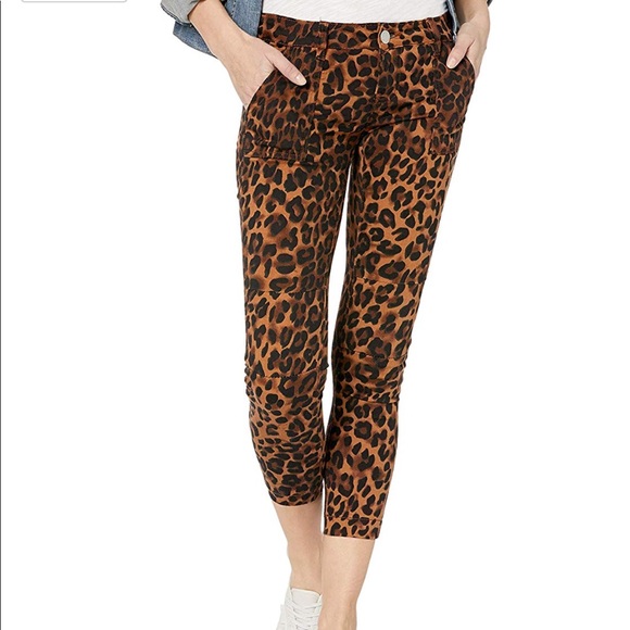 Denim - Leopard Jogger Jeans